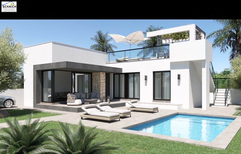 Fantástica villa de nueva construcción en una ubicación céntrica con parcela propia